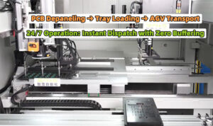 pcb router machine:24/7 0peration: instant bispatch with zero Buffering