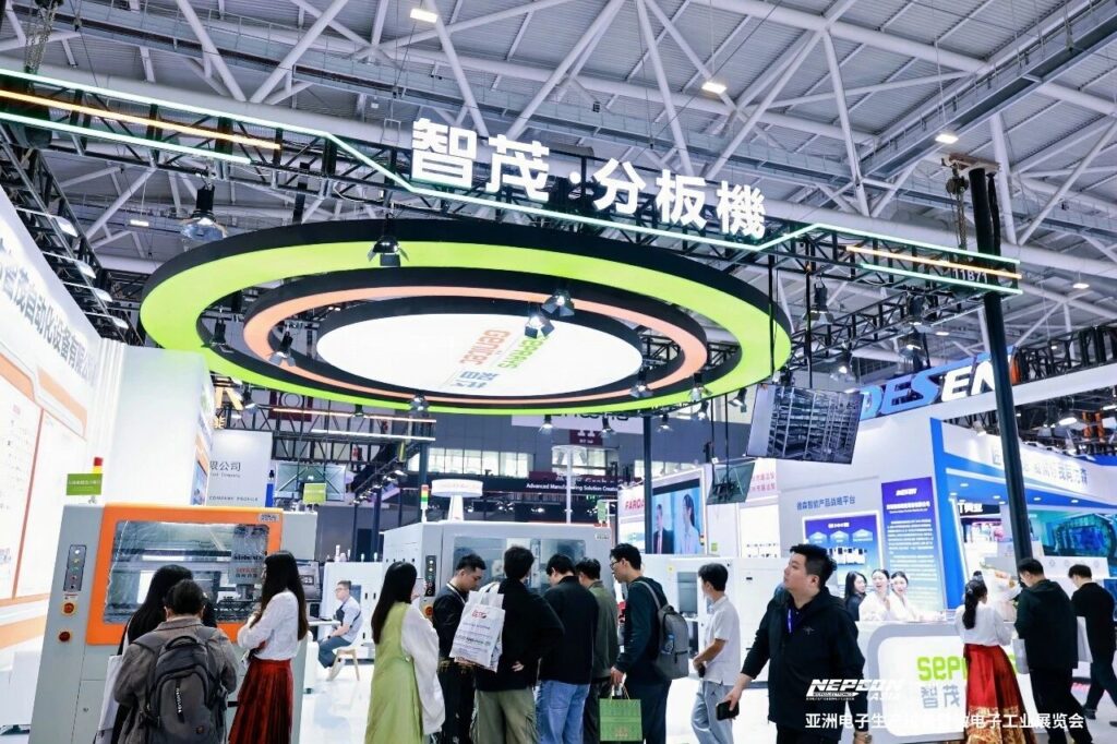 Chinese PCB Depaneling Machine Manufacturer Seprays Shines at NEPCON Shenzhen with Innovative Technology
