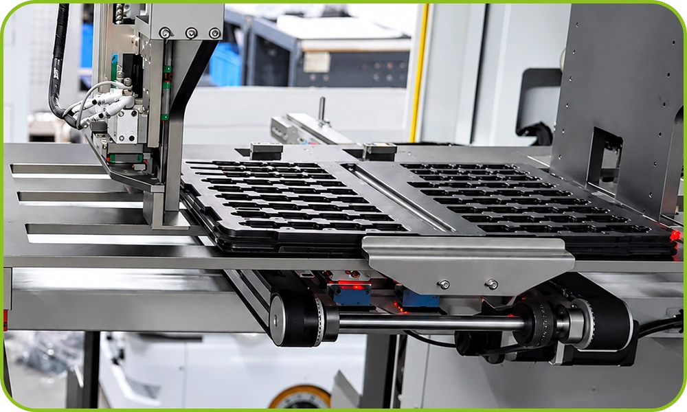 Automatic Tray Stacking