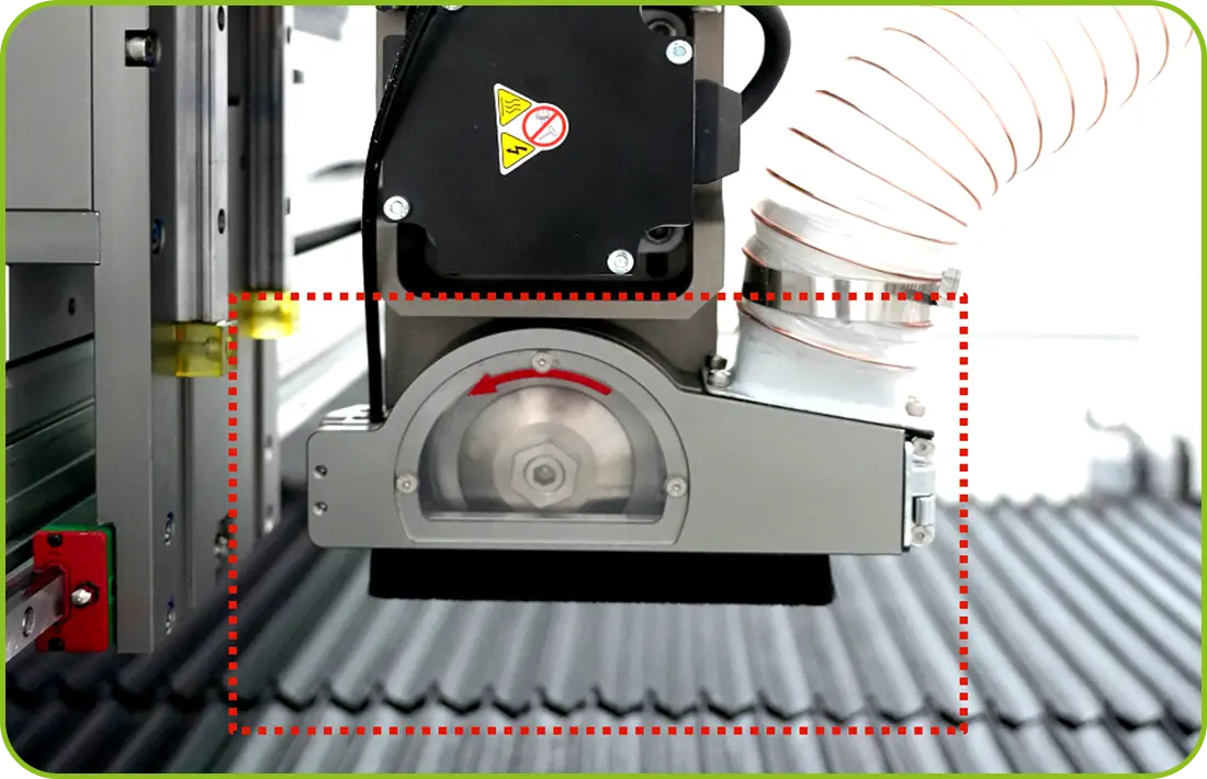 ZM300SV saw blade with fixed dust-proof brush