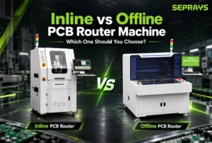 Inline vs Offline PCB Router Machine